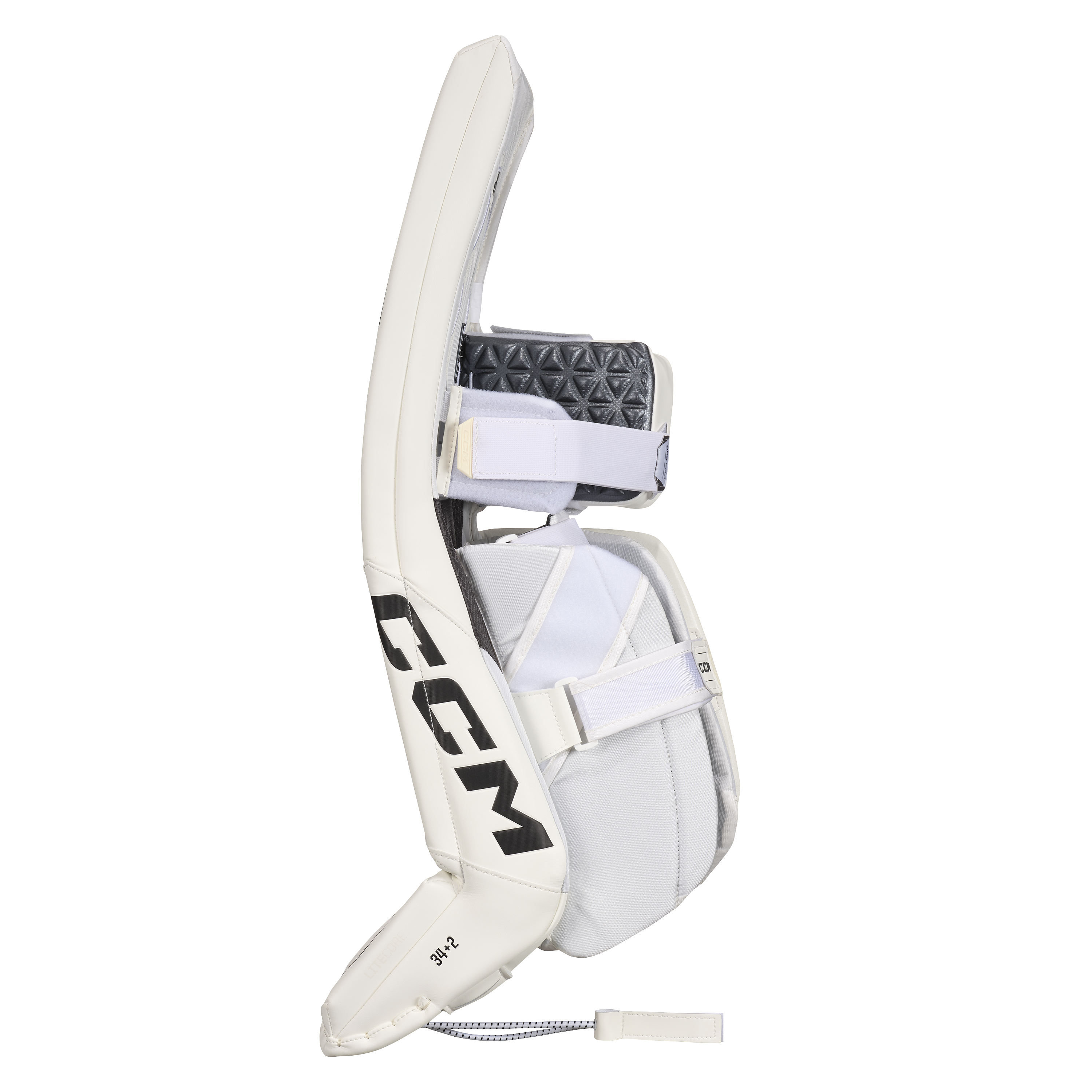 New CCM White Axis 2.9 Goalie Pads | 35+2" | #191520438333 - Top Flight Hockey