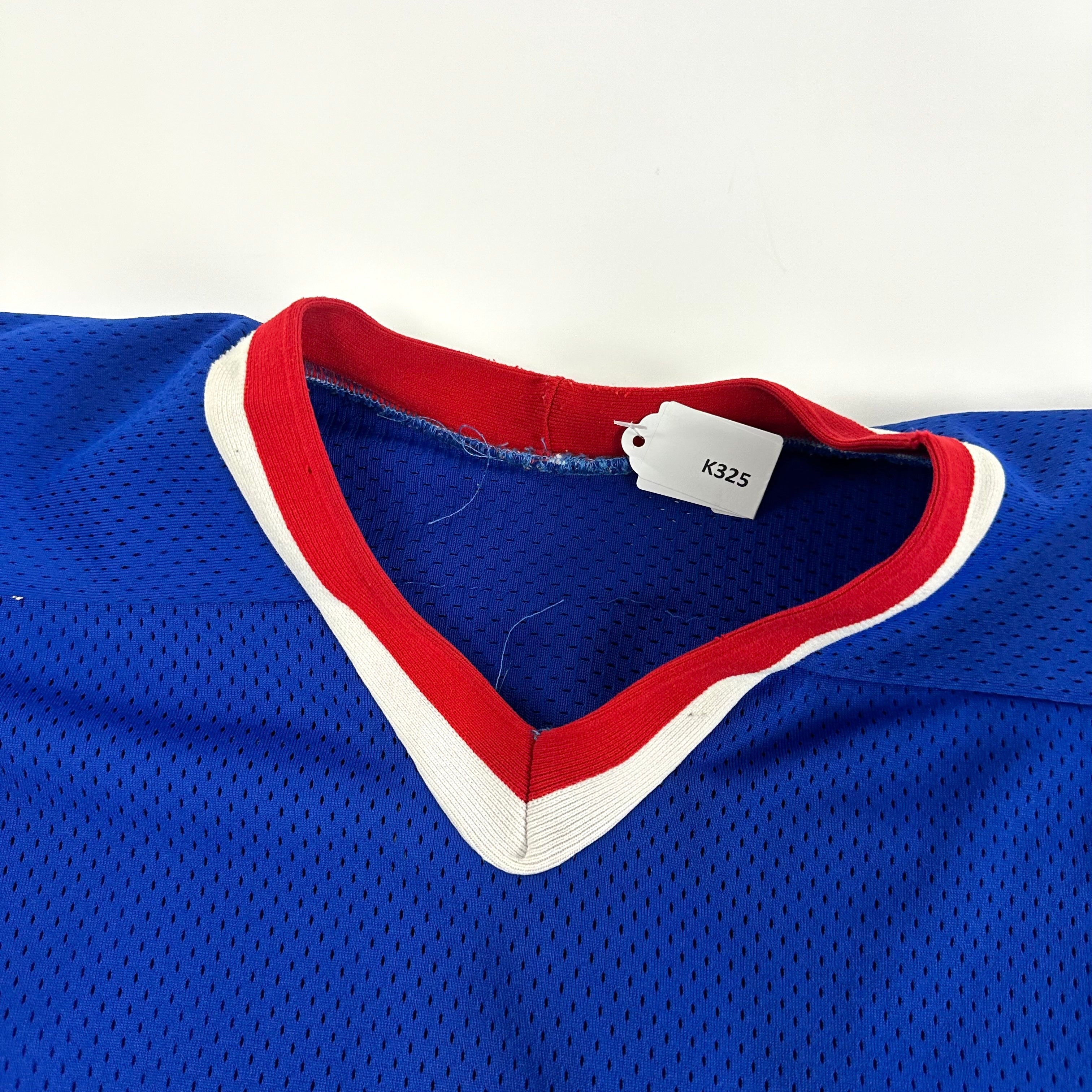 Used Royal and Red Mesh CYA Jersey | Senior Large | K325