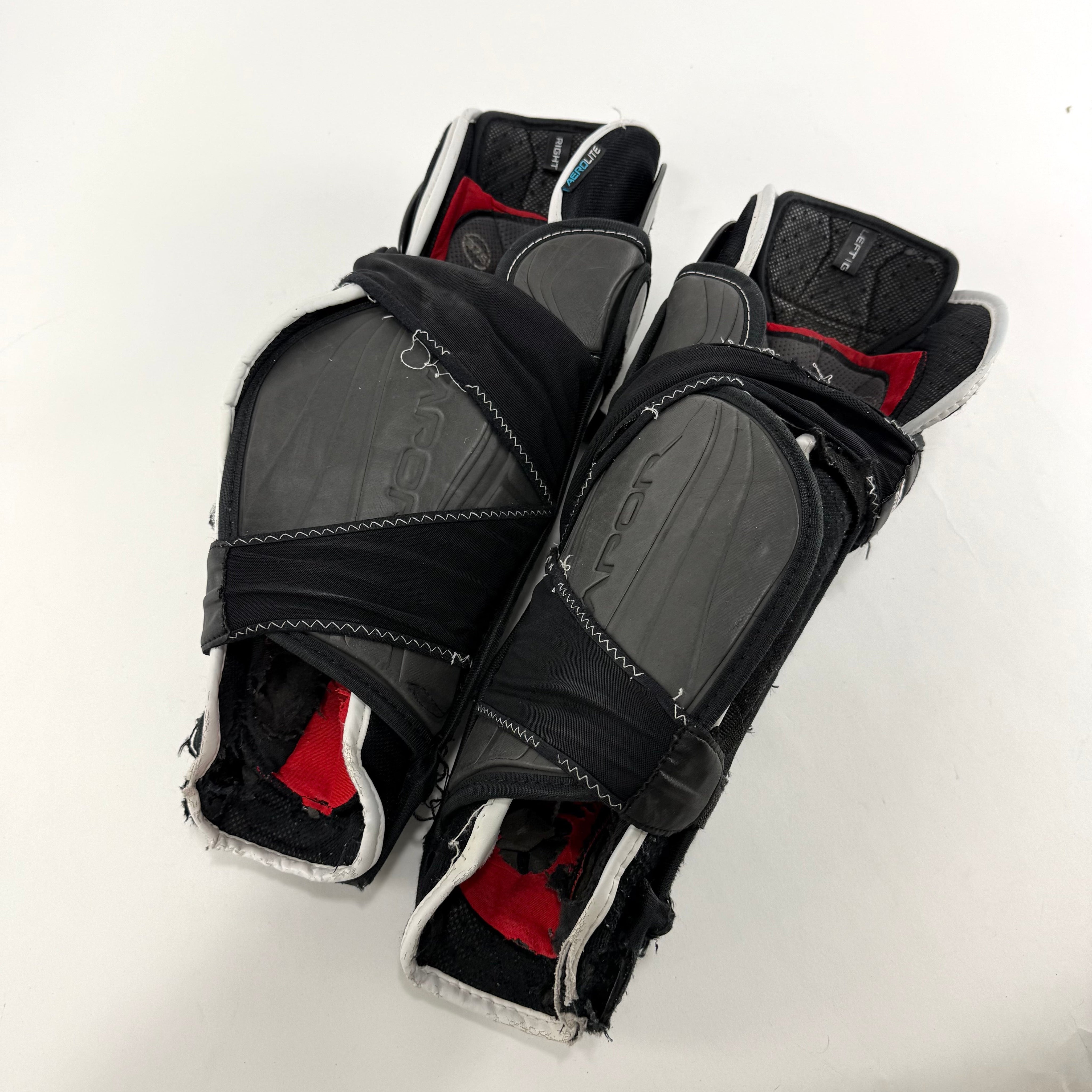 Used Bauer Vapor 1X Lite Shin Guards 16" | U382 - Top Flight Hockey