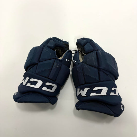 Used Navy CCM Jetspeed Pro Gloves | 15" | A53 - Top Flight Hockey