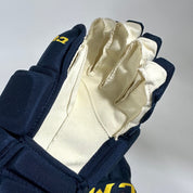 Brand New Navy CCM HG97 Gloves St. Louis Blues 15"