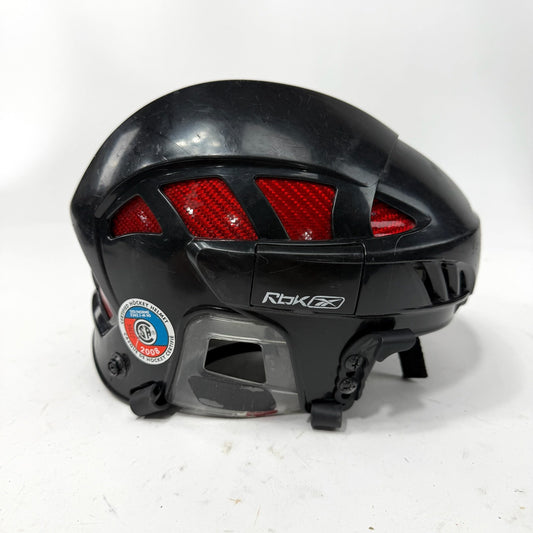 Used Black and Red Reebok 8K Helmet | Senior Small | AB504