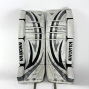 Used White Vaughn V5 Goalie Pads | 30 + 1"