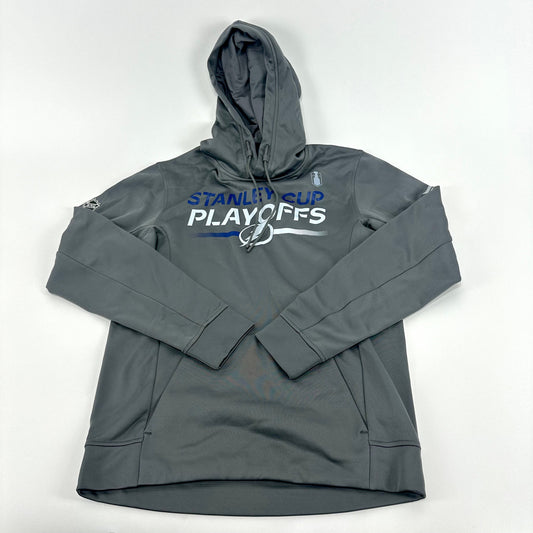 Brand New Grey Tampa Bay Lightning Fanatics Stanley Cup Playoffs 2023 Sweatshirt | #TBL283 - Top Flight Hockey
