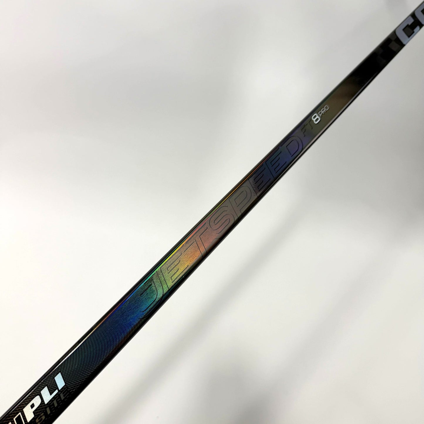 New Right Black CCM Jetspeed FT8 Pro | 85 Flex P40 Square Toe Curve Grip | AB453