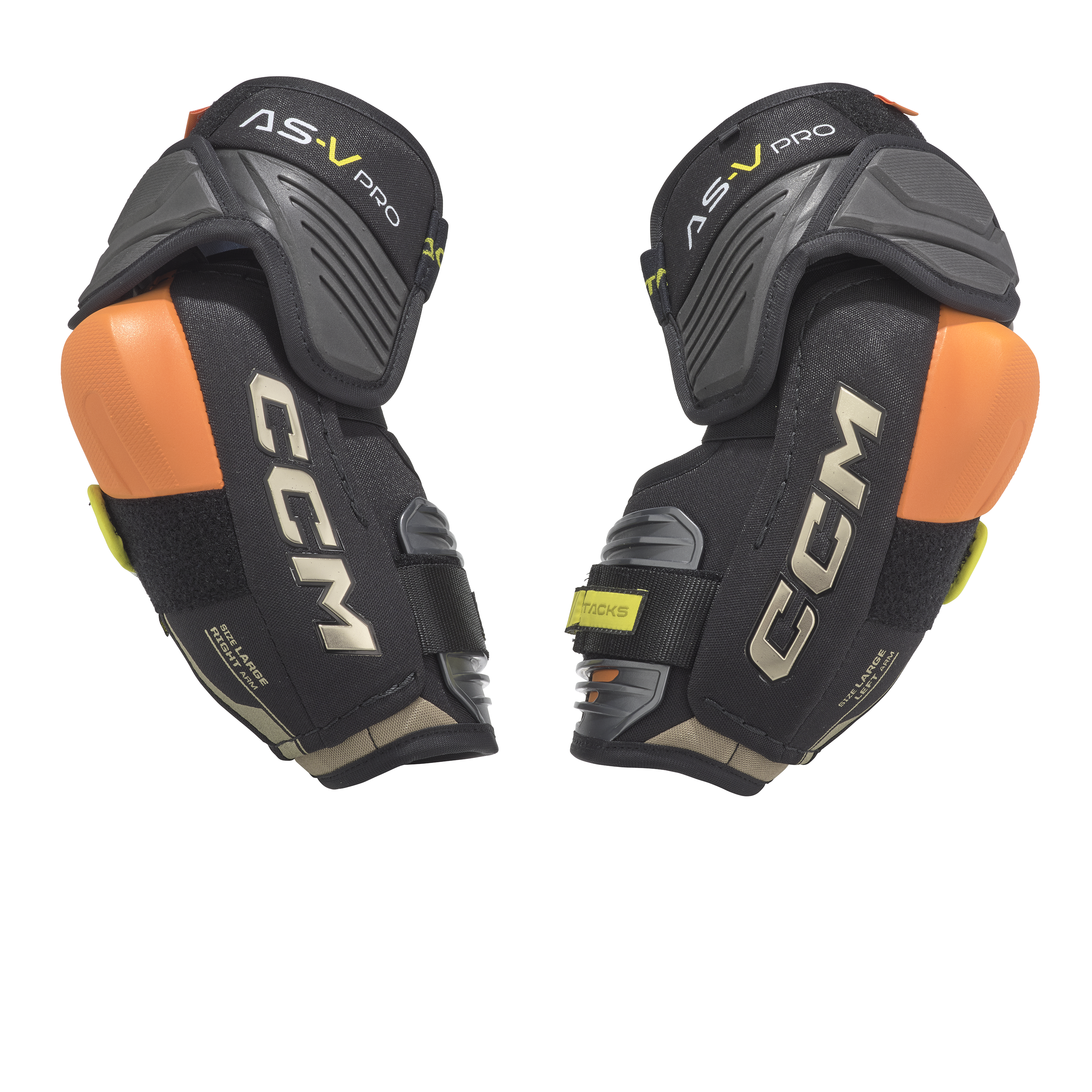 New CCM Tacks AS-V Pro Elbow Pads | Senior S | #191520442958 - Top Flight Hockey