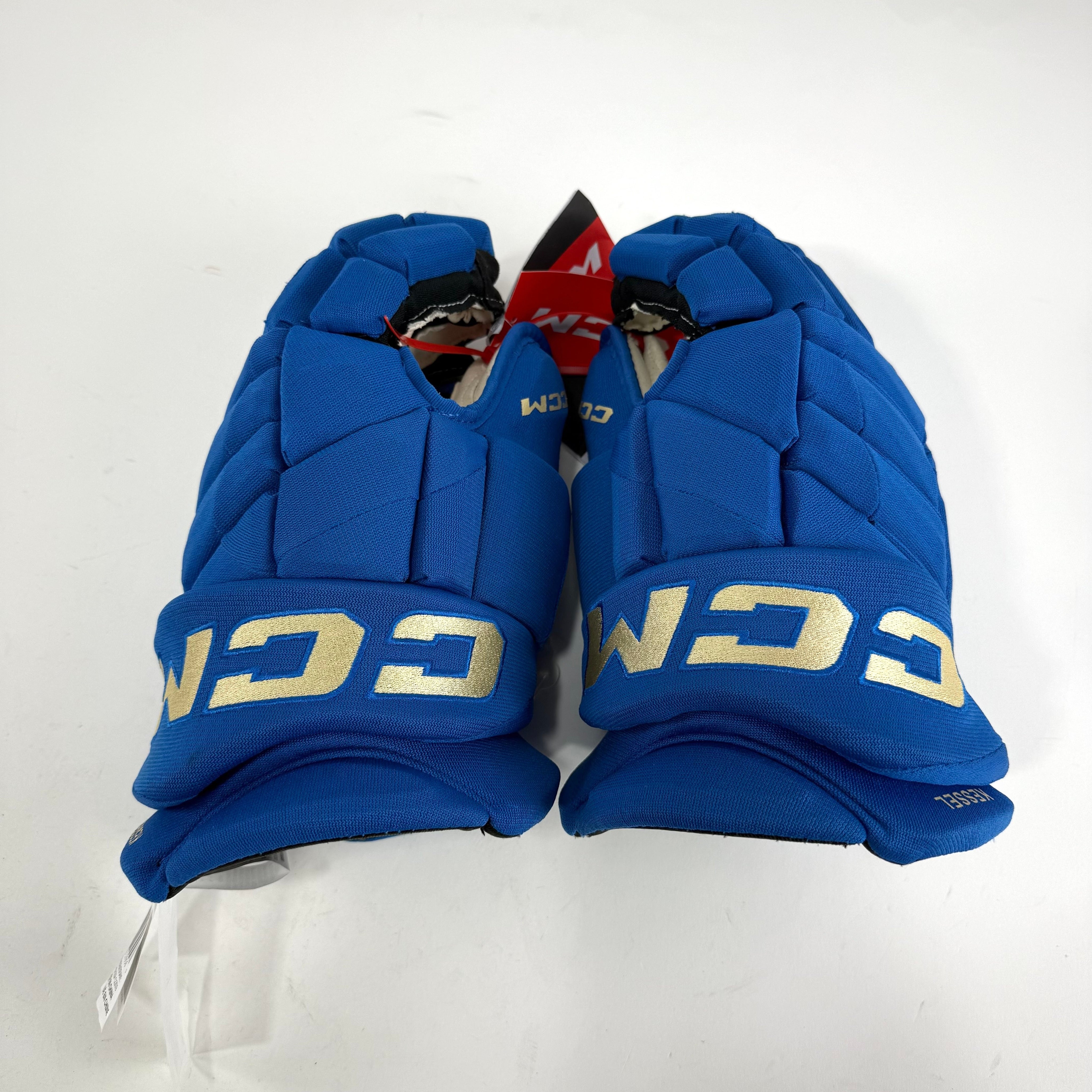 New Stl Blues Winter Classic CCM Jetspeed Pro Gloves | 14" | Kessel | D128 - Top Flight Hockey