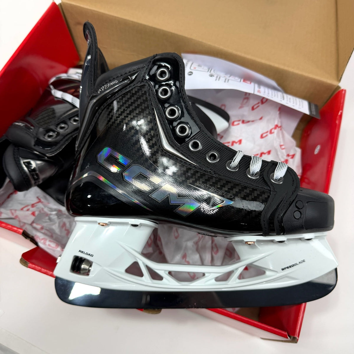 New CCM Jetspeed FT8 Pro Skates | Size 4 R - Top Flight Hockey