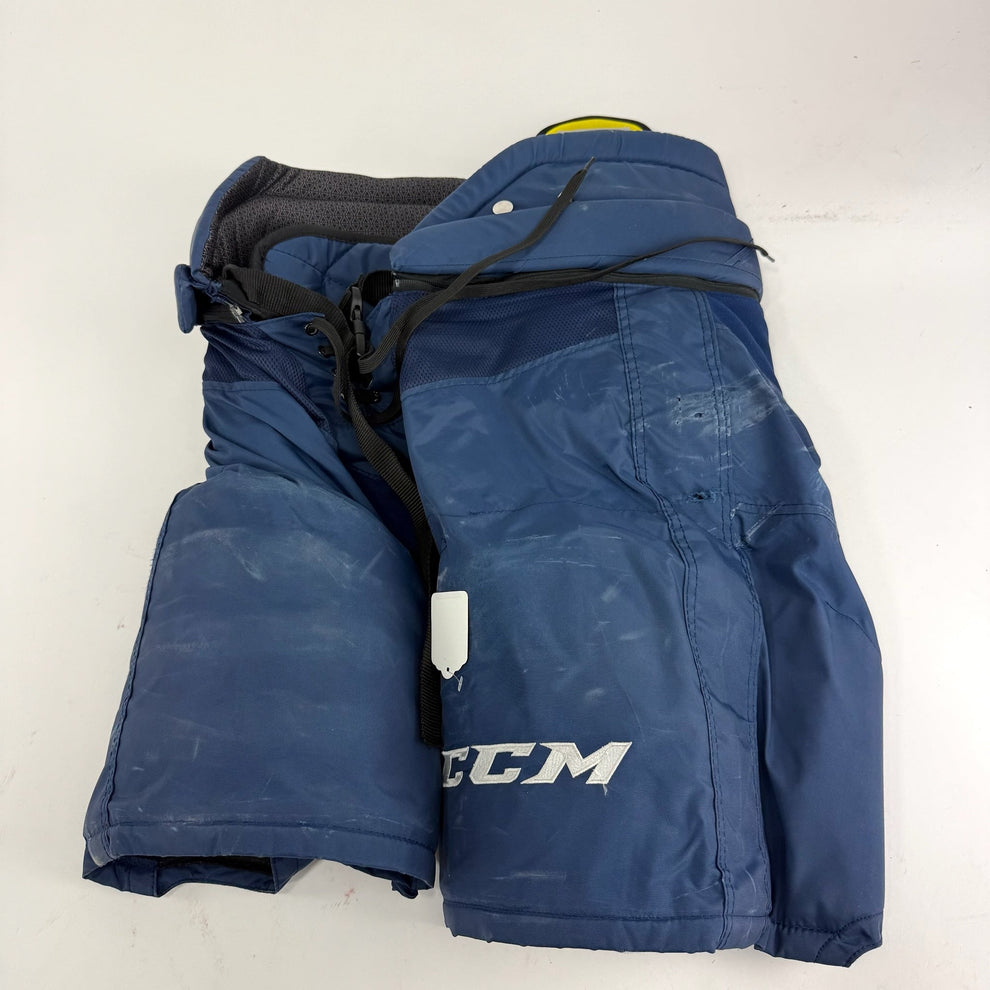 Used Navy CCM HPTKXP Pants | L | F476 – Top Flight Hockey