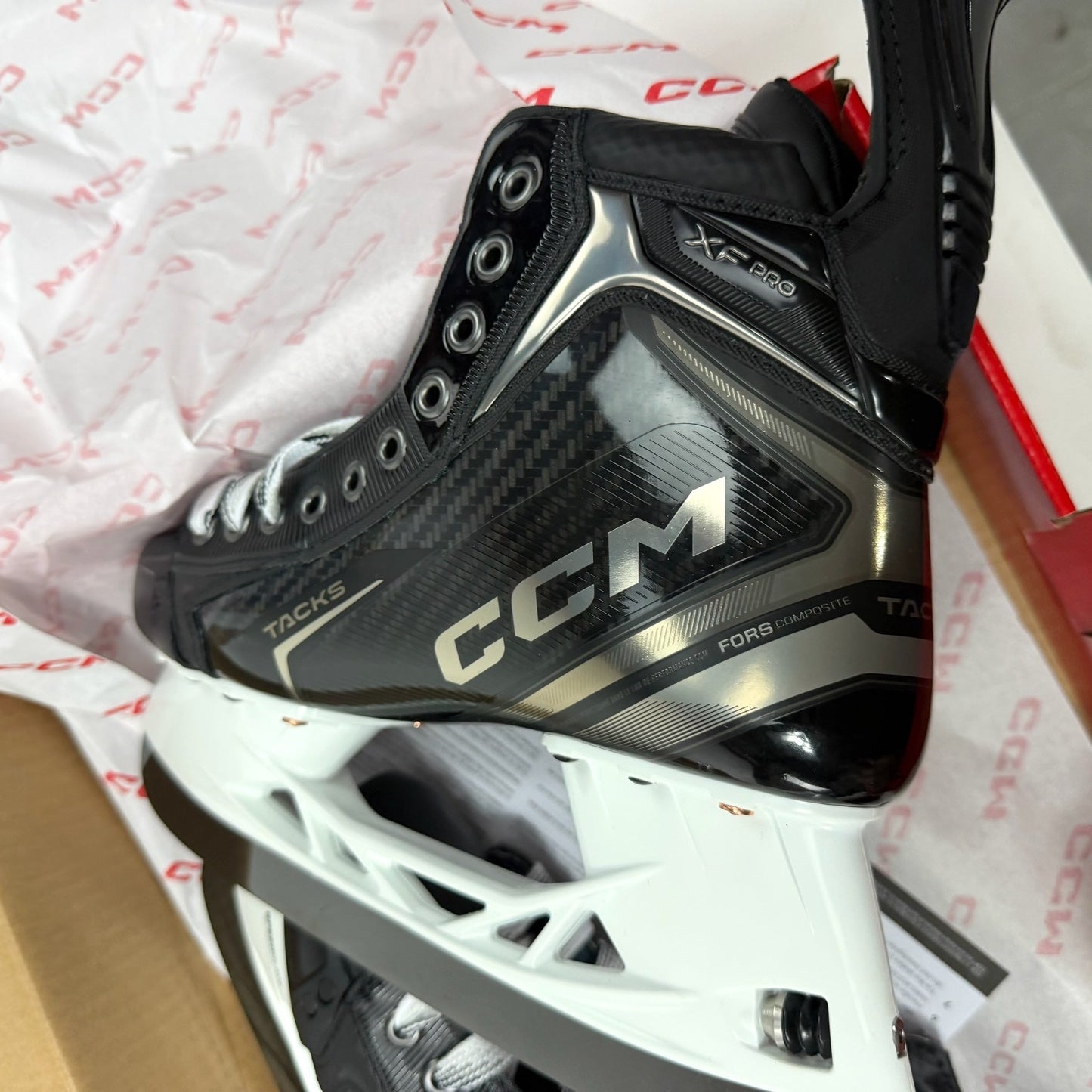Brand New Retail CCM Tacks XF Pro Skates - Size 7.5 - Regular