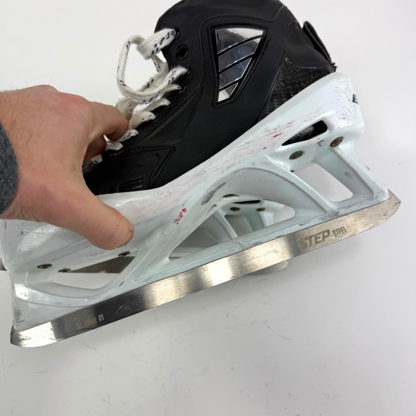 Used True Custom Pro Goalie Skates | Size 10? | Jake Elliot | TBL632 - Top Flight Hockey