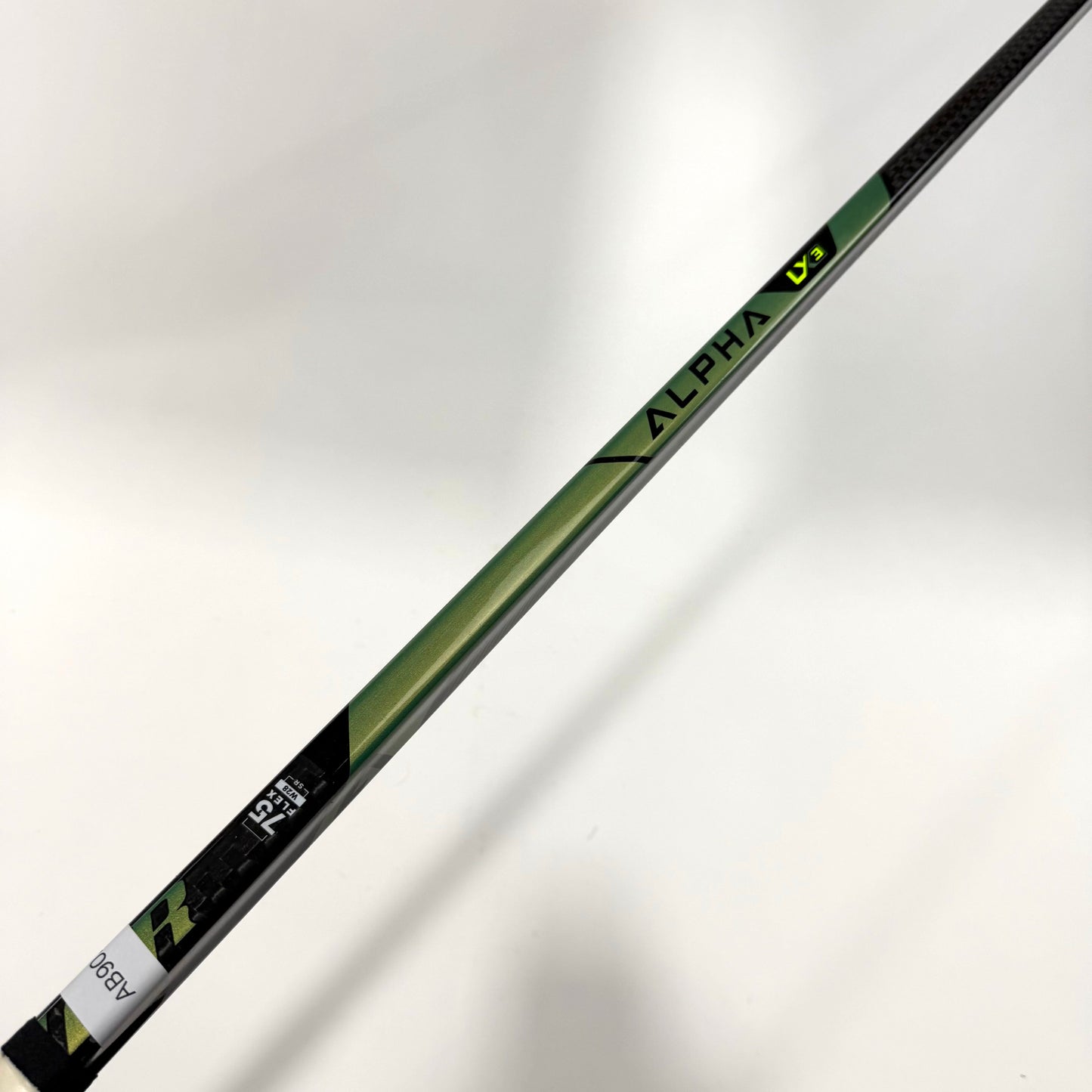 Used Left Warrior Alpha LX3 | 75 Flex W28 Curve Grip | AB902