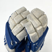 Used Royal Blue Warrior Alpha Pro Gloves | Size 14" | H31