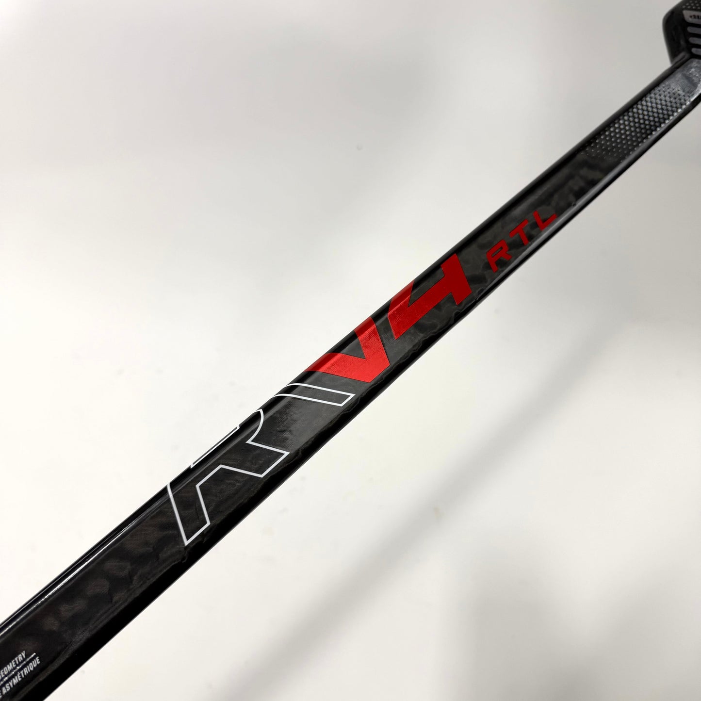 New Regular Black/Red Warrior Ritual V4 Goalie Stick | 26" Paddle Custom Curve | Mrazek | BH109