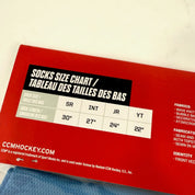 New Baby Blue CCM Practice Socks | Senior - Top Flight Hockey