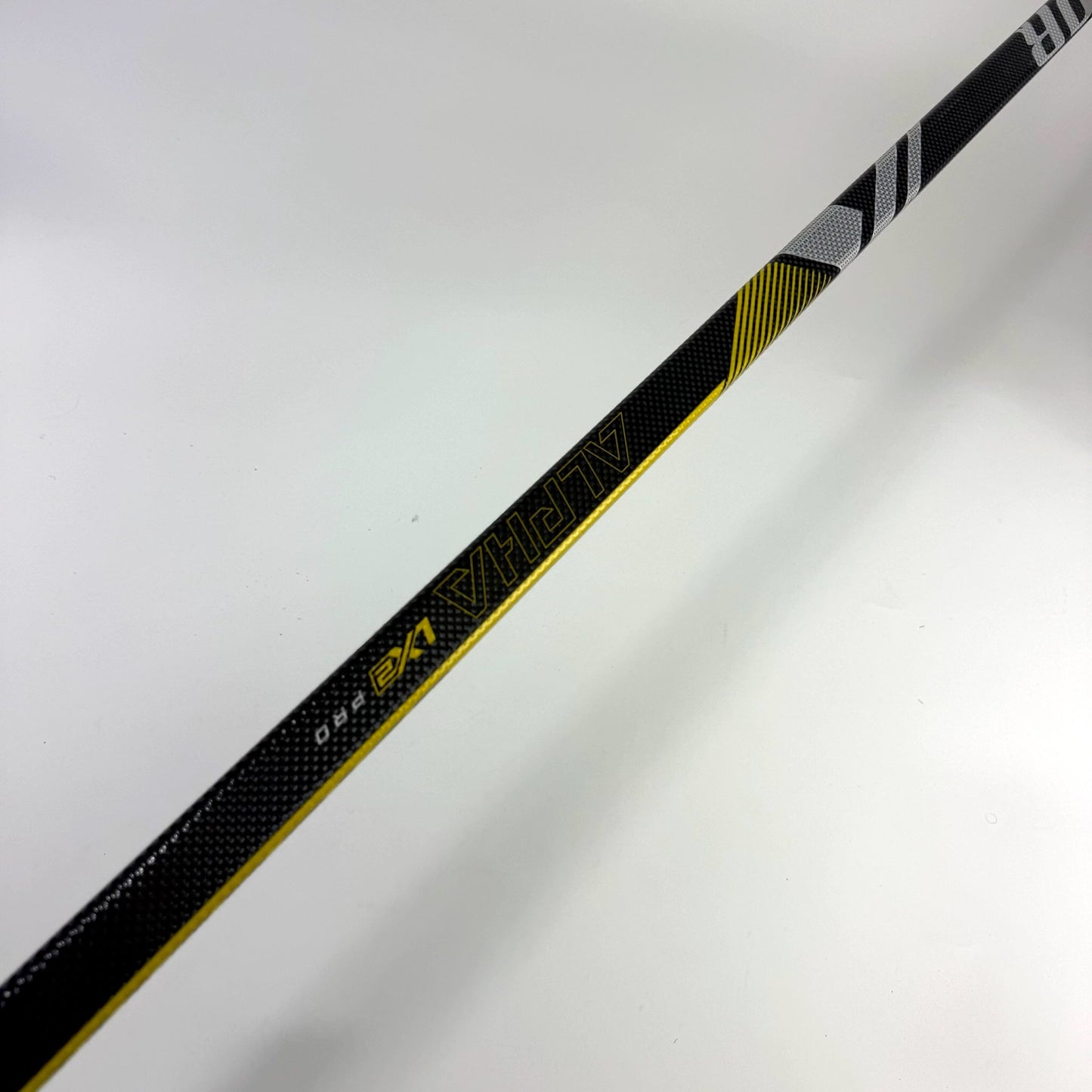 Used Left Yellow Warrior Alpha LX2 Pro | 85 Flex P28 Curve Grip | F361