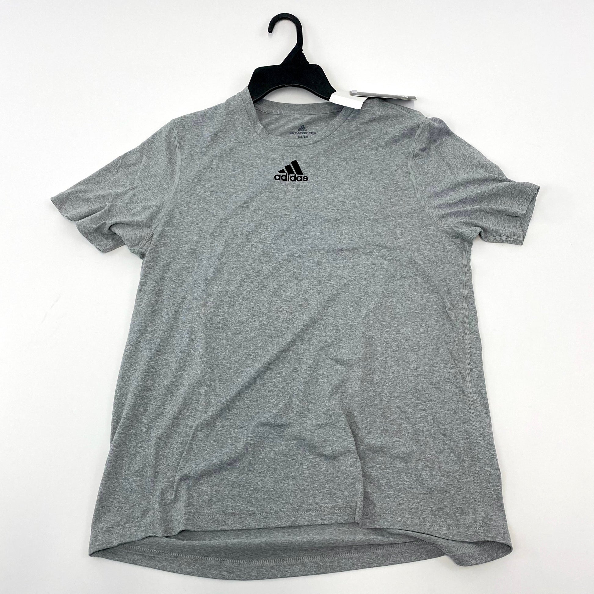 Brand New Grey Adidas Dri Fit Short Sleeve Shirt | Senior - Top Flight Hockey