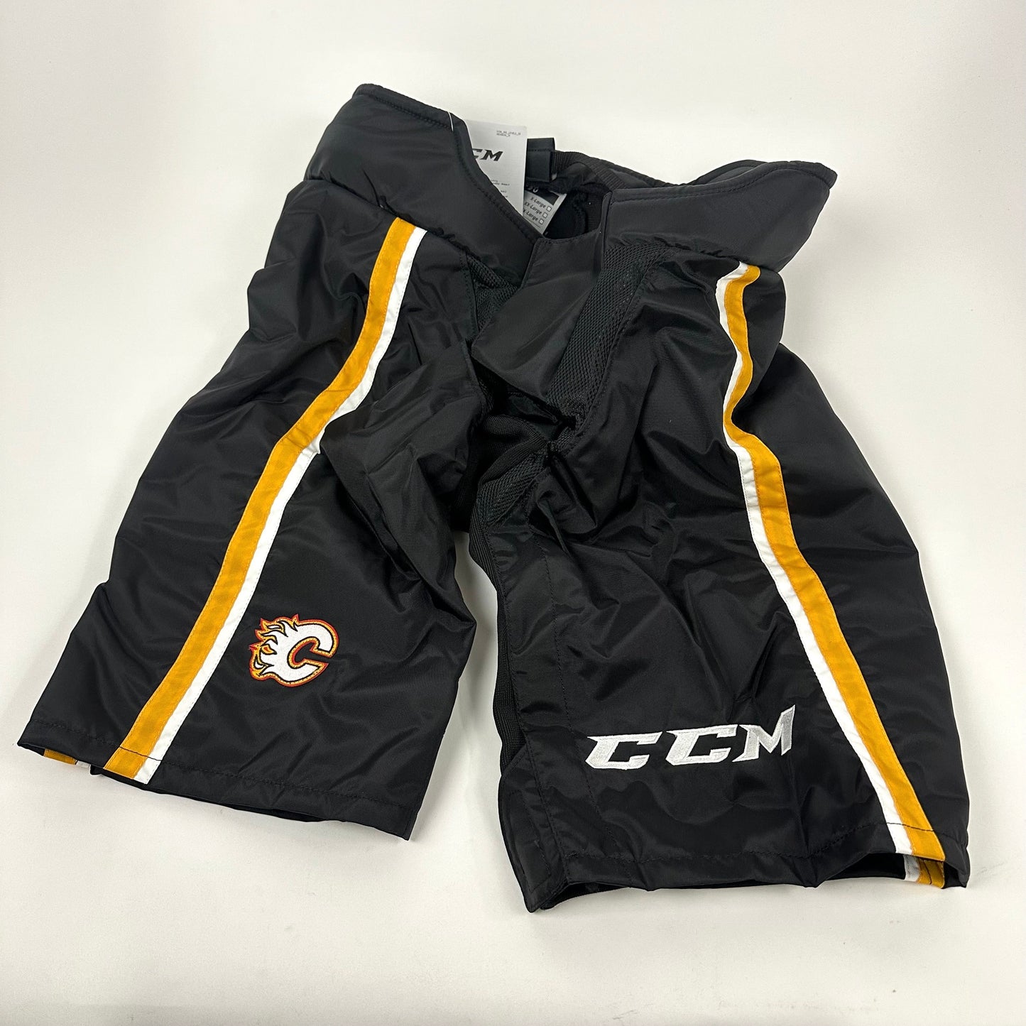 Brand New Black Calgary Flames Third PP90c Shell - Multiple Sizes Available - Top Flight Hockey