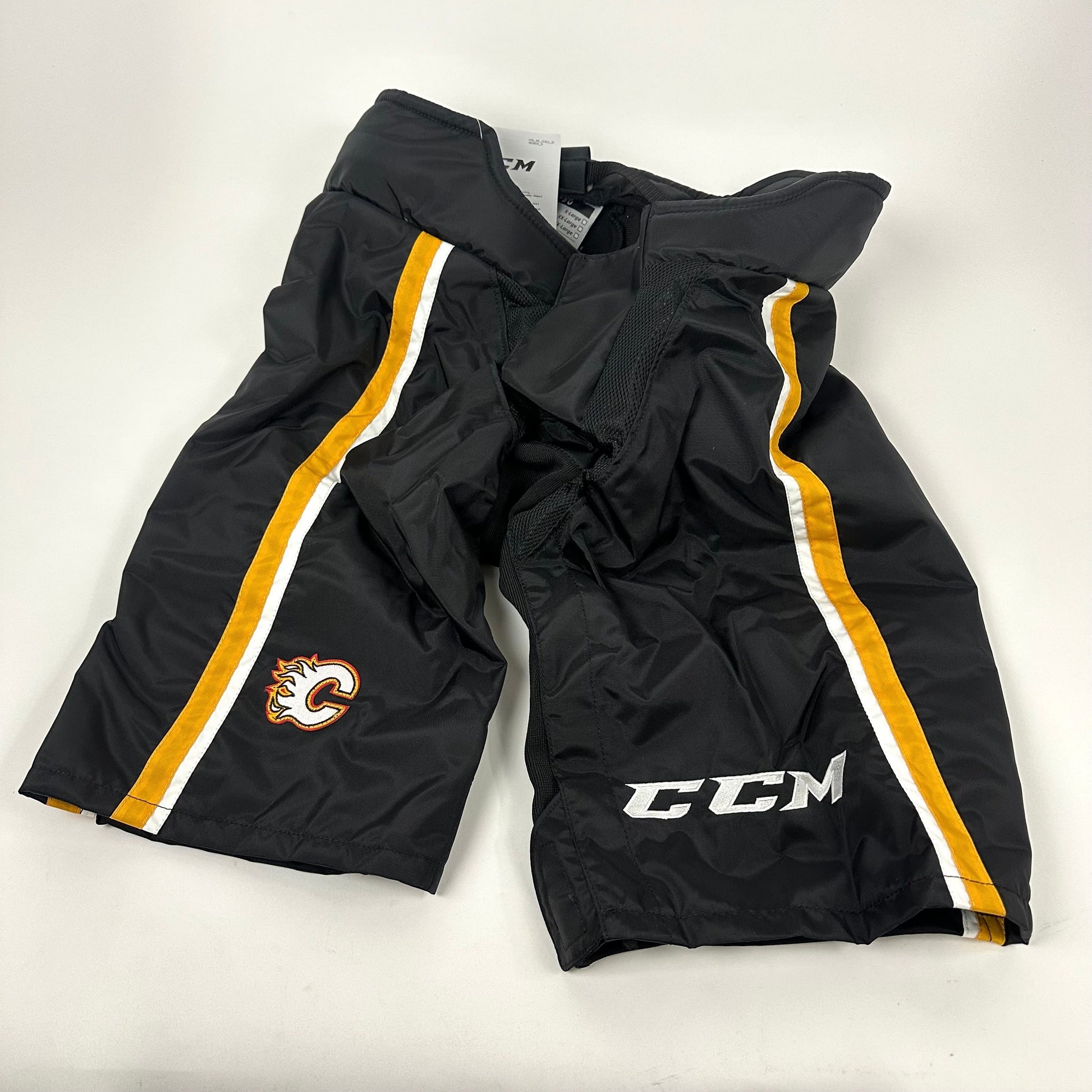 Brand New Black Calgary Flames Third PP90c Shell - Multiple Sizes Available - Top Flight Hockey