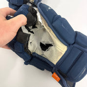 Used Navy CCM 4Roll Gloves | 15" | D375
