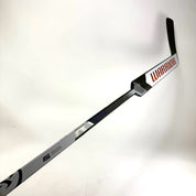 New Regular Orange/White Warrior Ritual V4 Goalie Stick | 27" Paddle Heel Curve | R304 - Top Flight Hockey