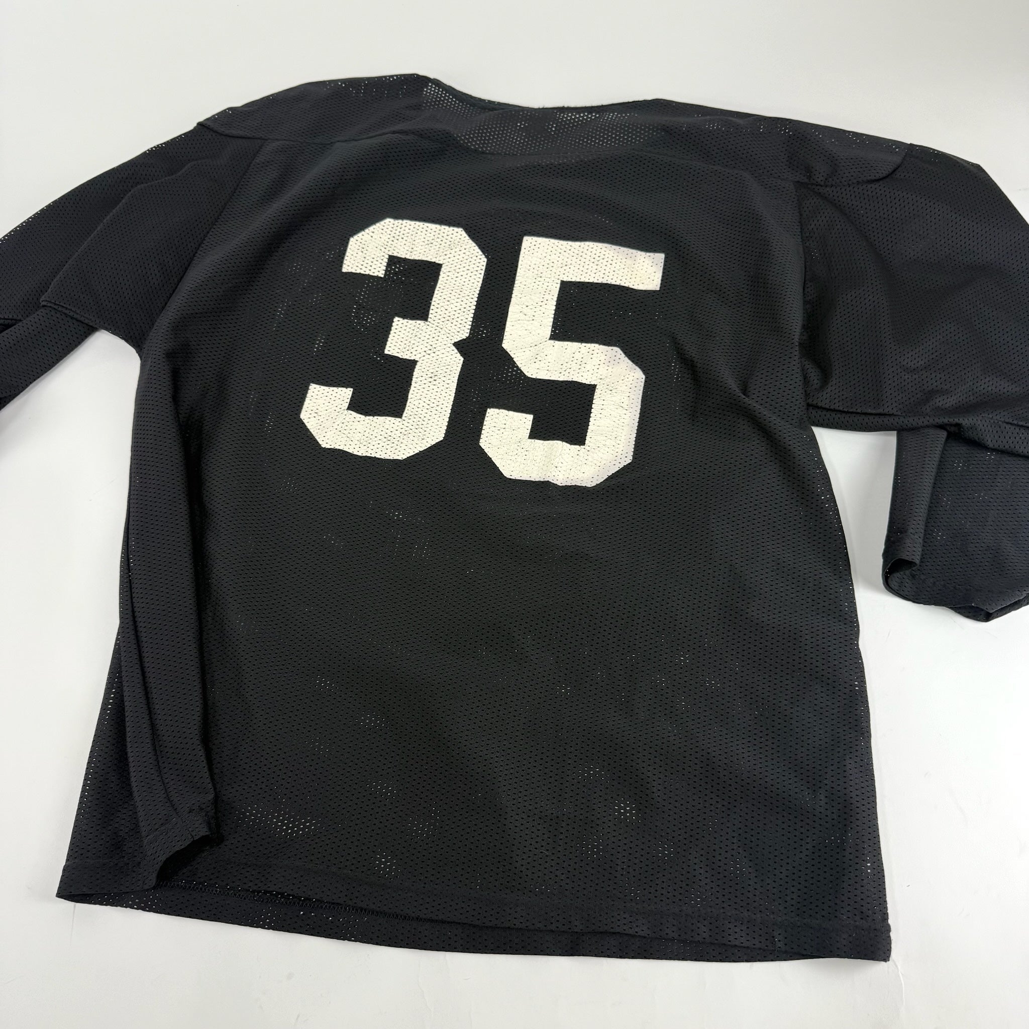 Used Black Mesh Practice Jersey | Blues AAA | Senior XL | B570 - Top Flight Hockey