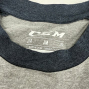 New CCM Youth Basecamp Two Tone Long Sleeve | Grey/Navy | Youth M #191520511197 - Top Flight Hockey
