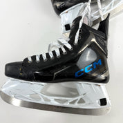 Used Black/Blue CCM Tacks XF Pro Skates | 9.5 E | E353 - Top Flight Hockey