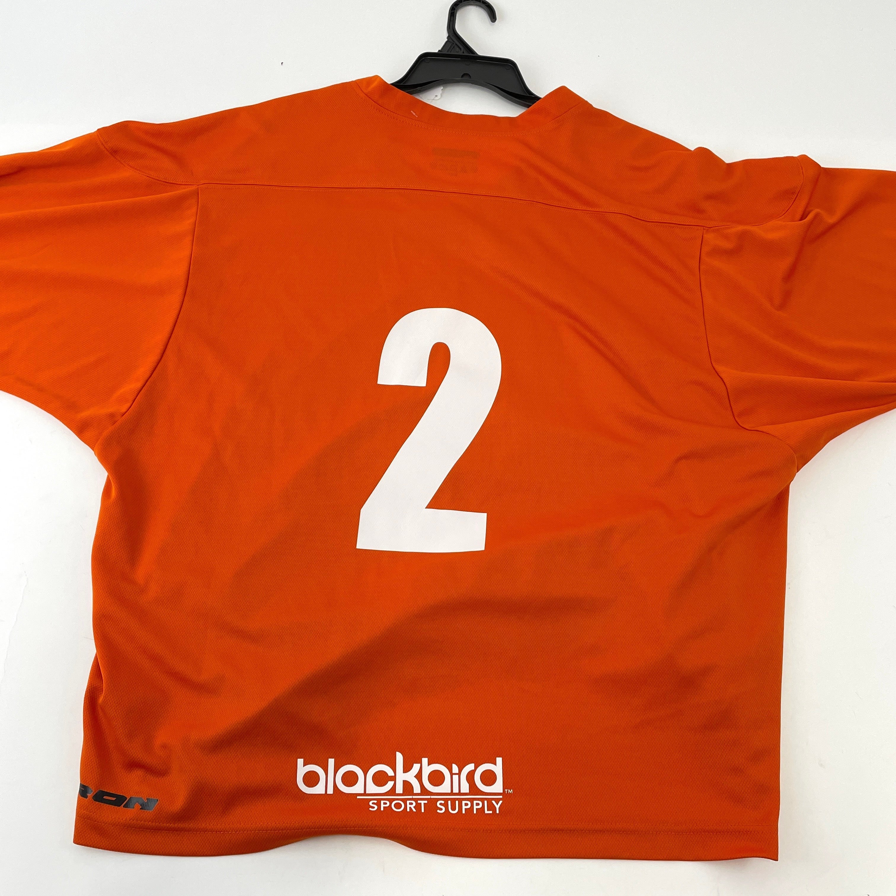 Used Orange Tron Practice Jersey | Senior XL | W436 - Top Flight Hockey