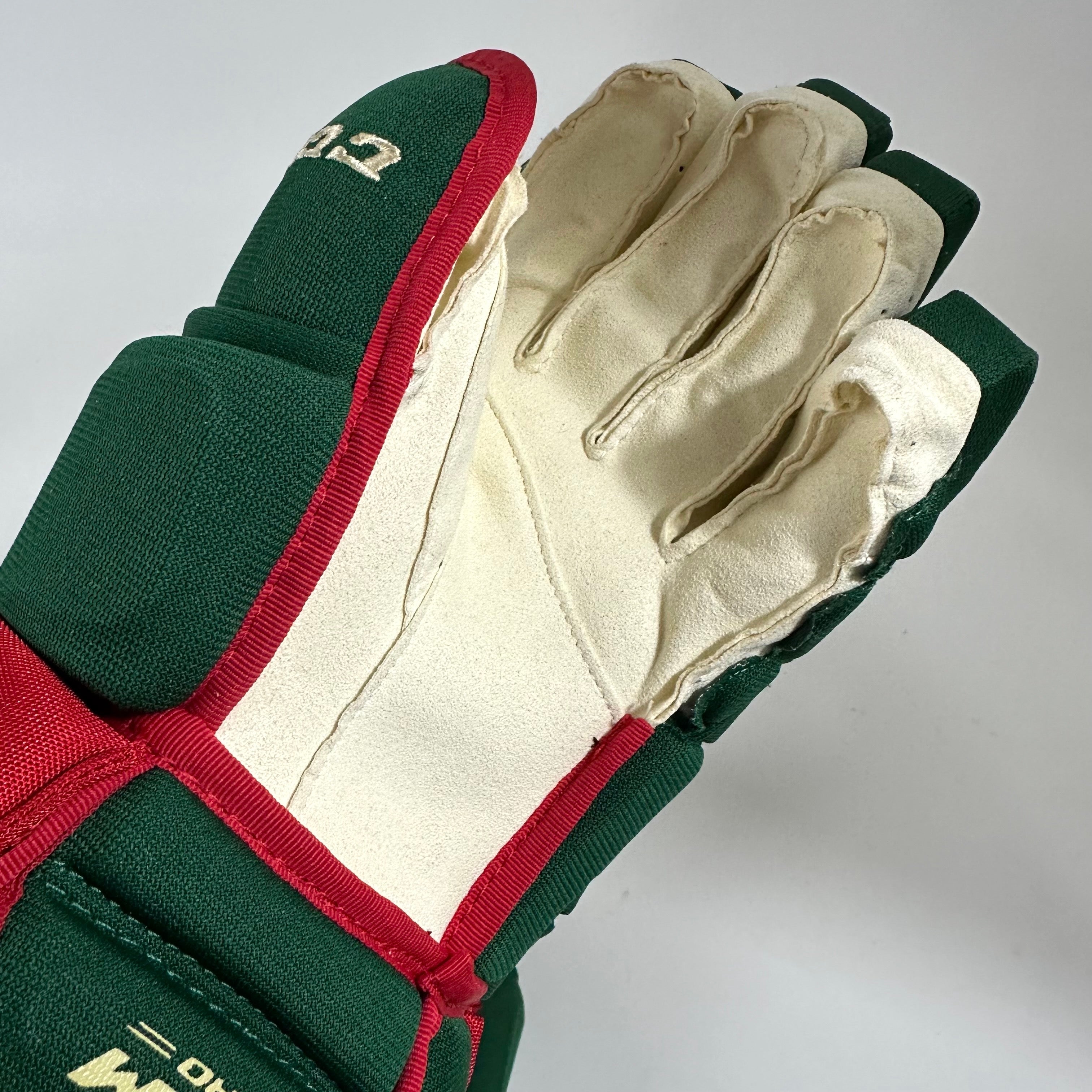 Brand New CCM HG97 Gloves Nick Seeler Minnesota Wild 15"