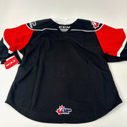 Brand New CCM Black and Red QMJHL Blank Game Jersey LCH - Size 54