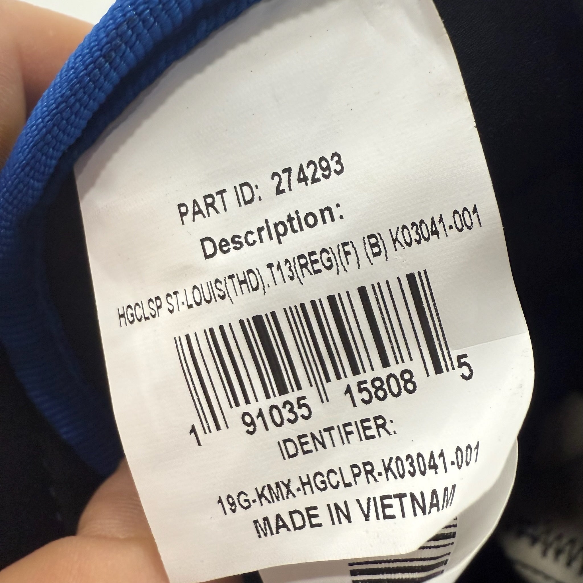 New STL Blues Heritage CCM HGCL Pro Gloves | 13" | D110 - Top Flight Hockey