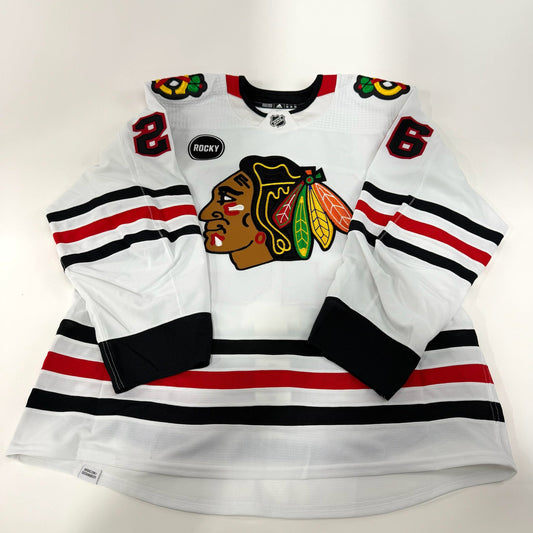 Antti Saarela #26 Away Chicago Blackhawks Team Issued Jersey 2023-2024 | 25632