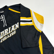 Used Adrian College Black Harrow Mens Game Jersey | Size Goalie Cut | #1