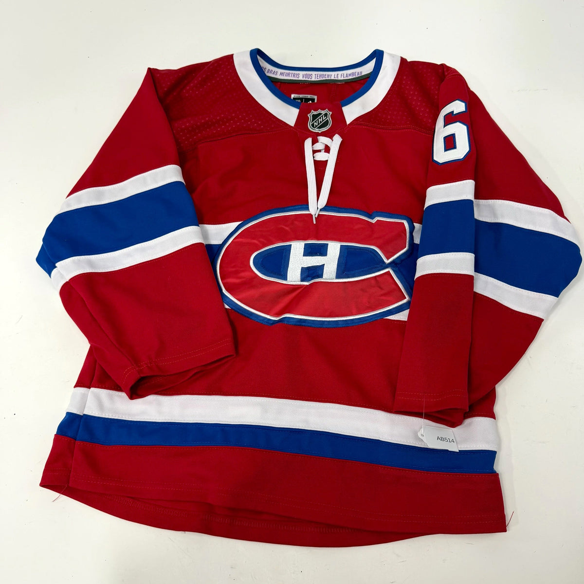 Used Adidas Montreal Canadians Jersey | Shea Weber | Youth Large/XL | AB514 - Top Flight Hockey