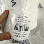 New White CCM E Flex 6.9 Goalie Blocker | Regular | Senior - Top Flight Hockey