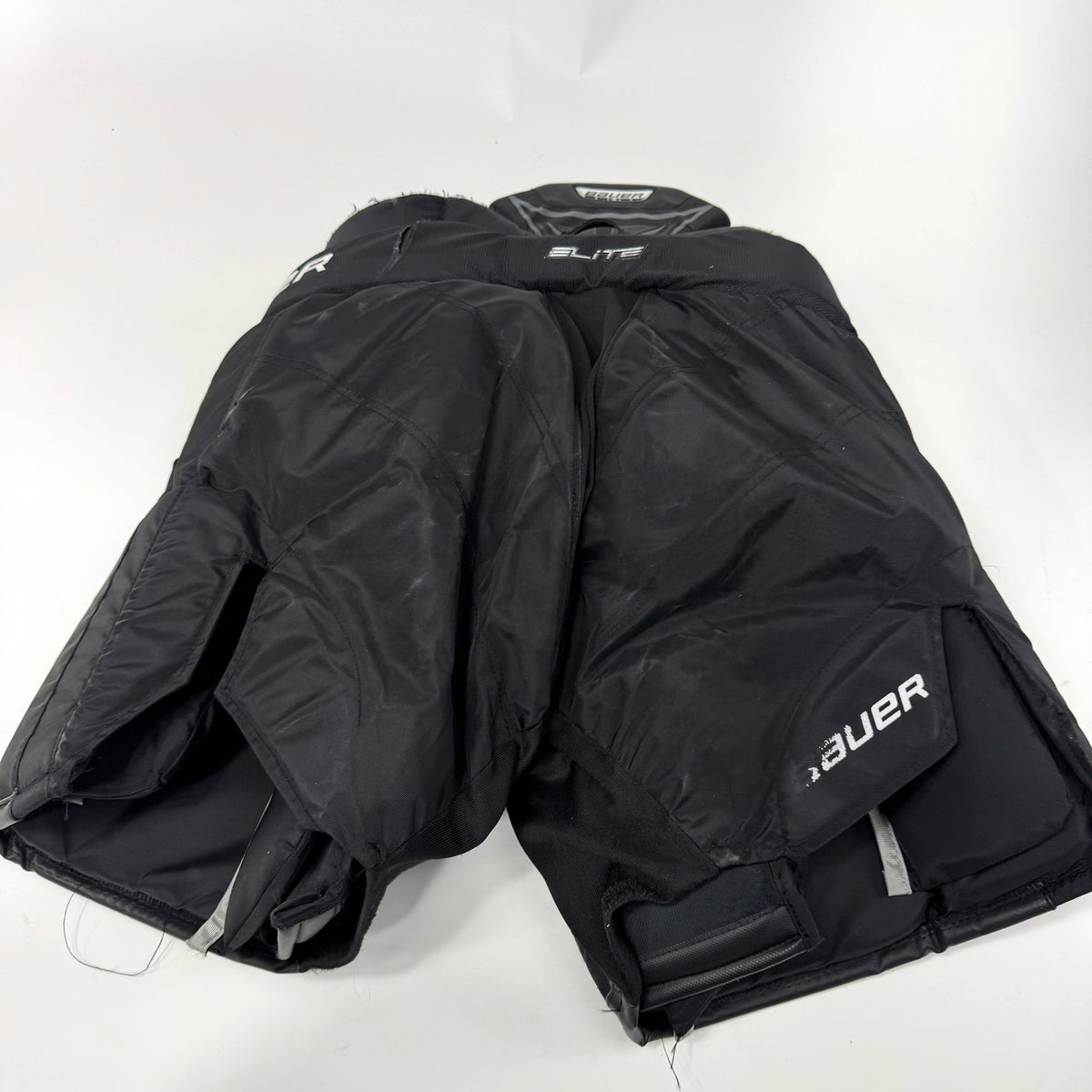 Used Black Bauer Elite Goalie Pants | Senior Small | AB132 - Top Flight Hockey