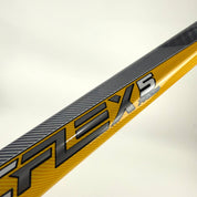 New Regular Yellow Eflex 5 Pro Lite Goalie Stick | 26" Paddle P4 Curve | R629 - Top Flight Hockey