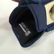 Used Navy STL Blues Warrior Alpha DX Pro Gloves | 14" | Suter | D95 - Top Flight Hockey