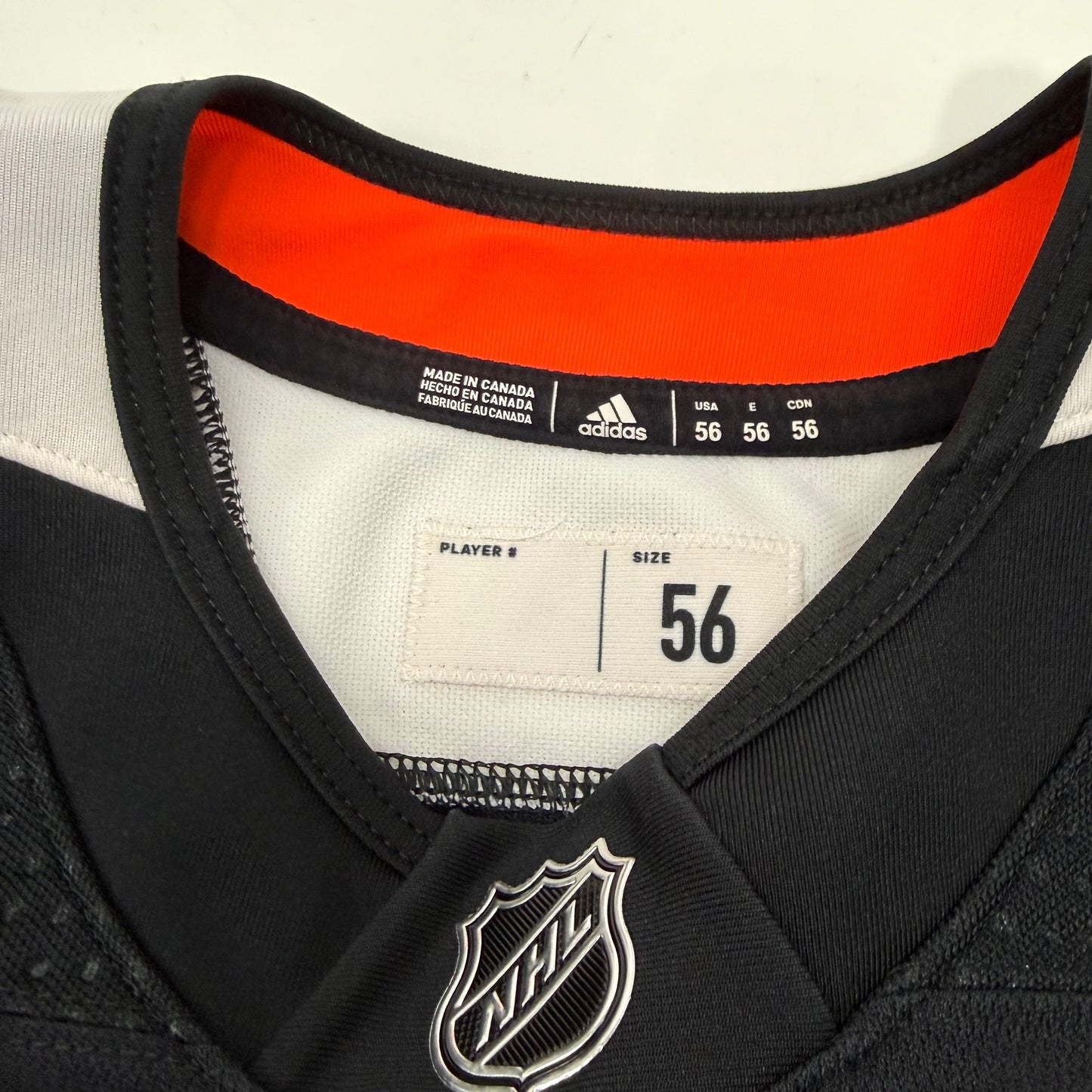 Used Black Chicago Blackhawks Adidas MIC Practice Jersey | Size 56