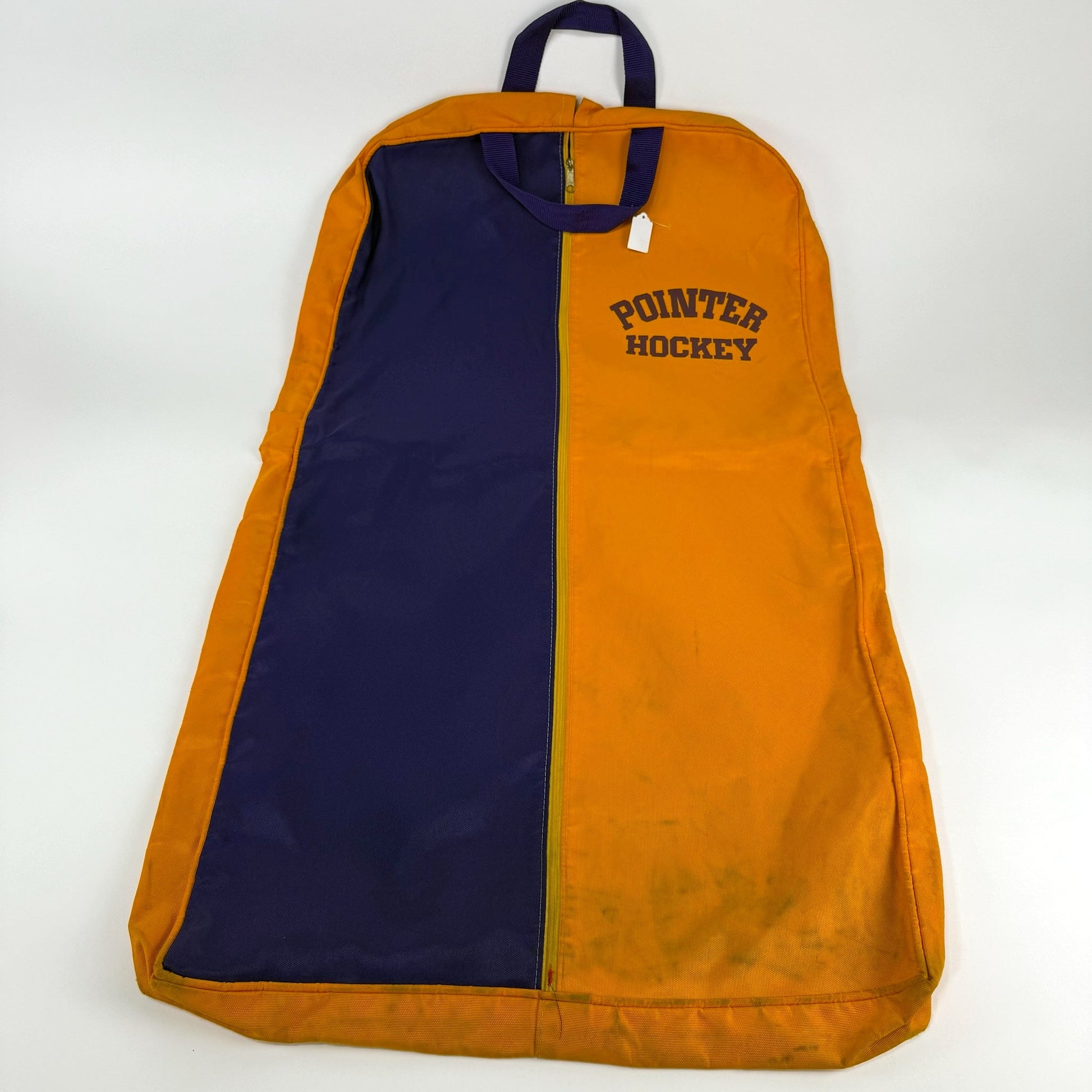 Used Yellow and Purple Pointers Hockey Jersey Bag | E351 - Top Flight Hockey