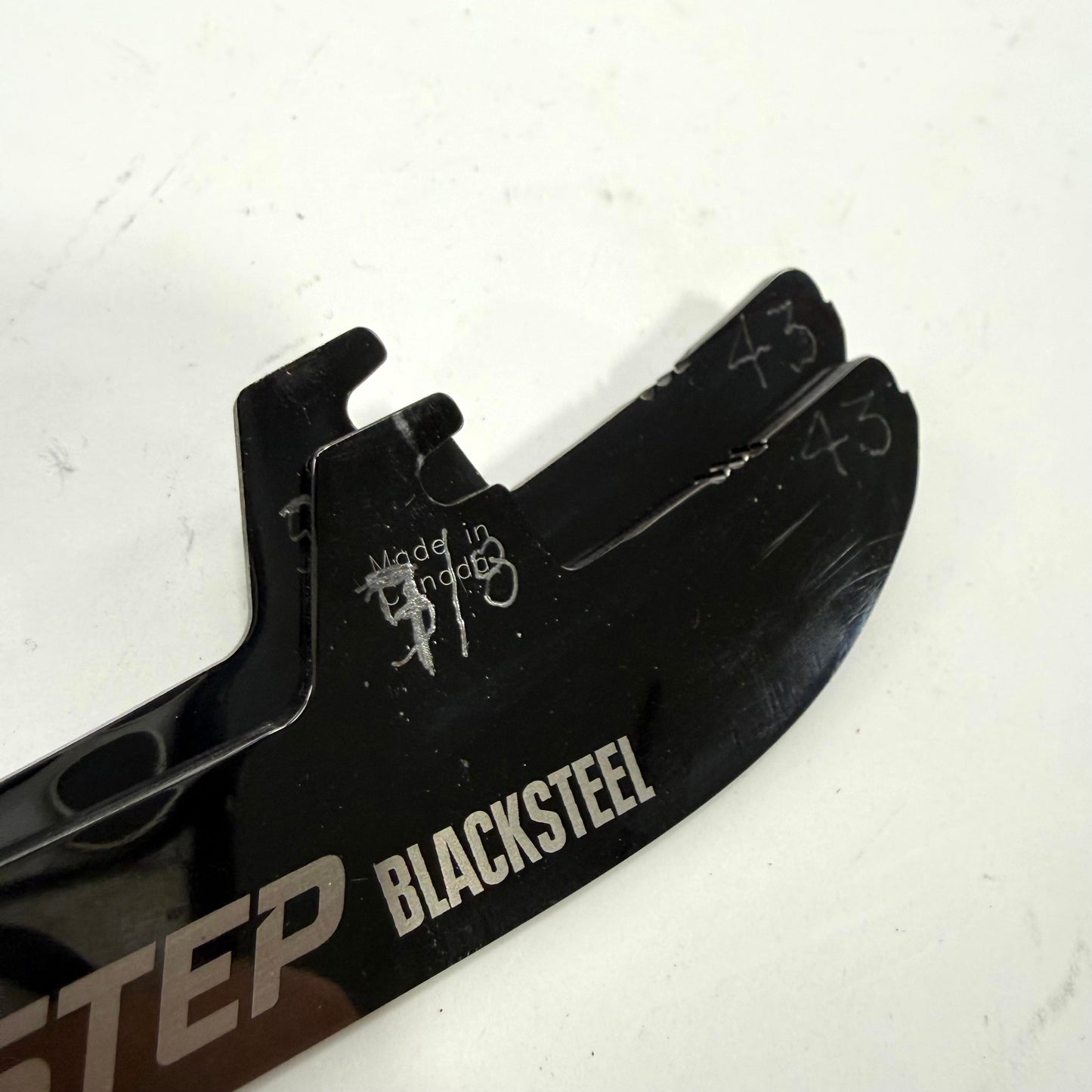 Used CCM XS Black Step Steel | 280mm | Vlasic Chicago Blackhawks - BH326 - Top Flight Hockey