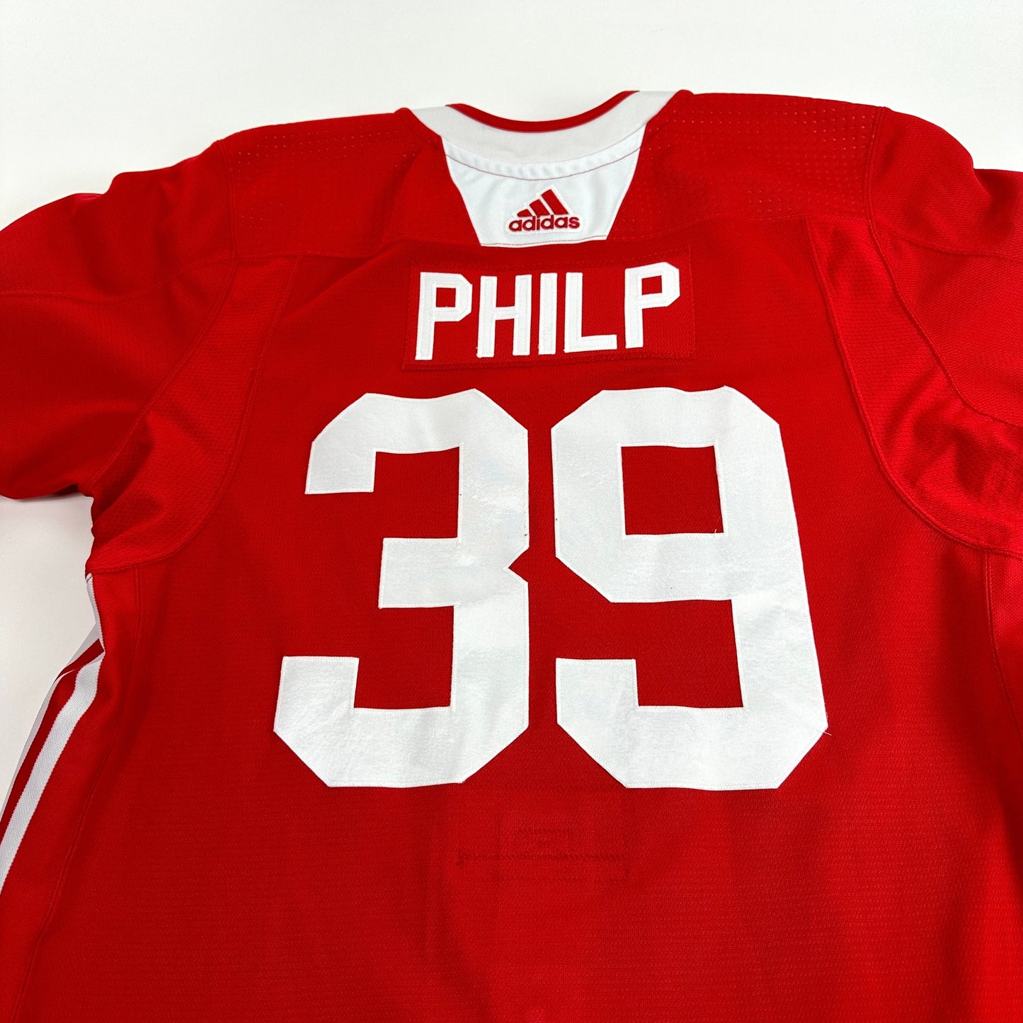 PHILP #39 - Red Chicago Blackhawks Practice Jersey - Adidas MIC Size 56 - Top Flight Hockey