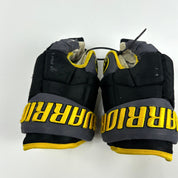 Used Black and Gold Warrior Alpha Pro Gloves | 13" | K354