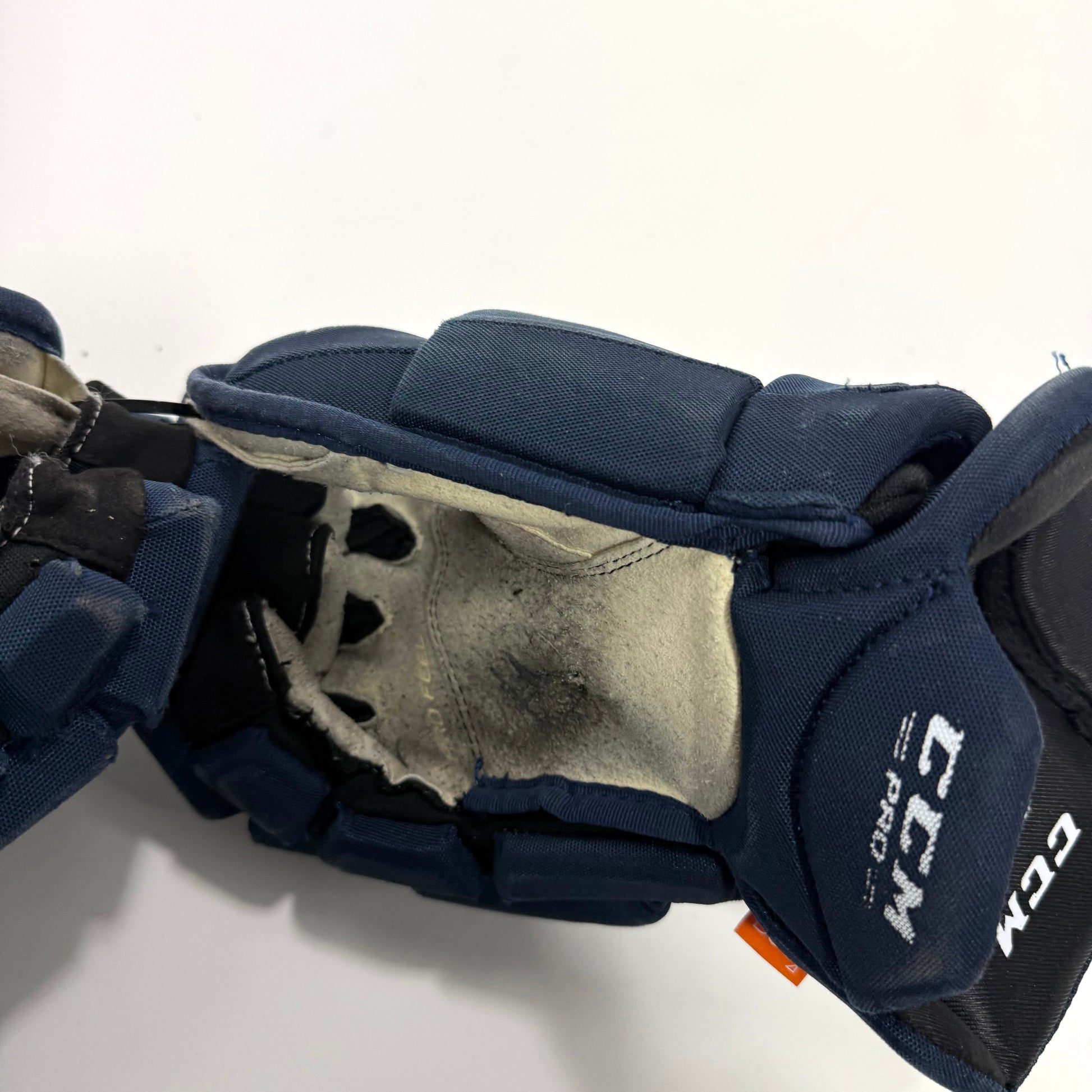 Used Navy CCM Jetspeed Pro Gloves | 15" | A53 - Top Flight Hockey