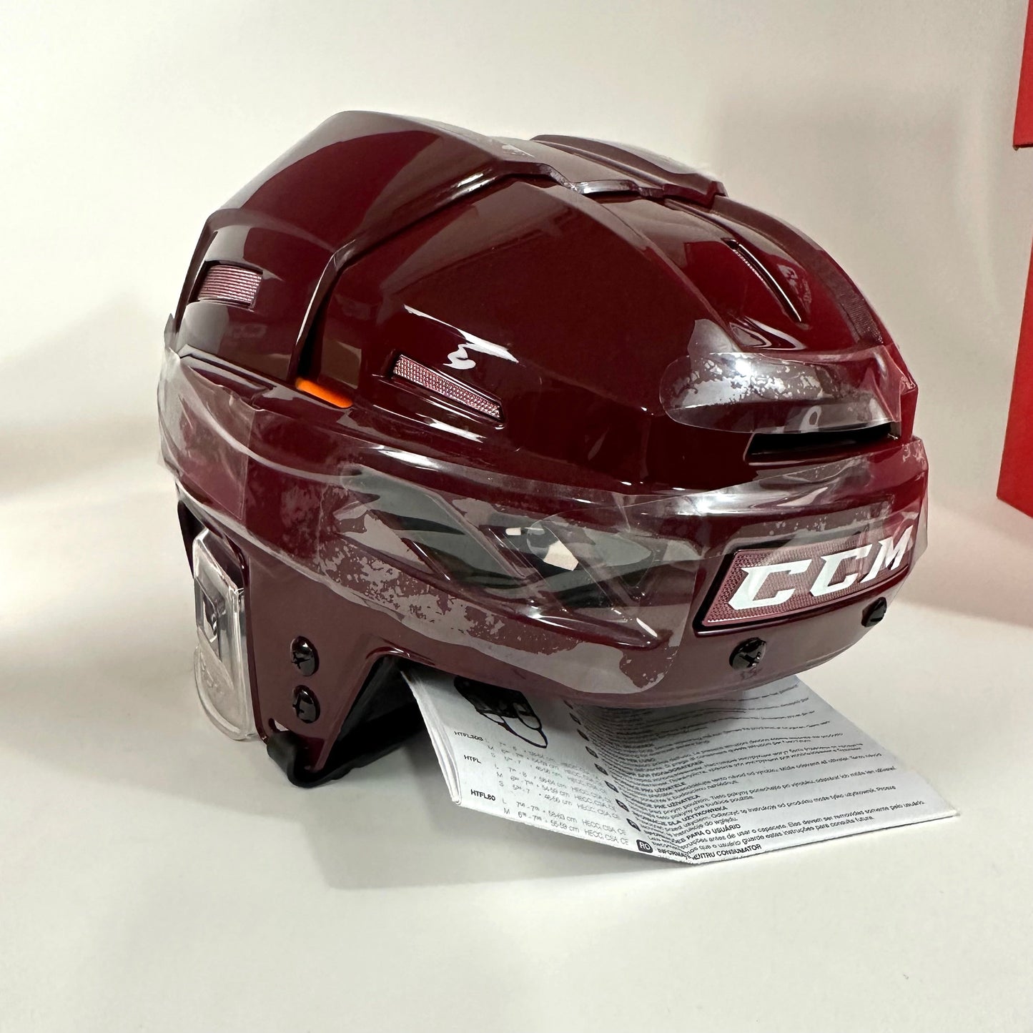 Brand New Fitlite 3DS Helmet - Maroon - Small - #CCM379 - Top Flight Hockey