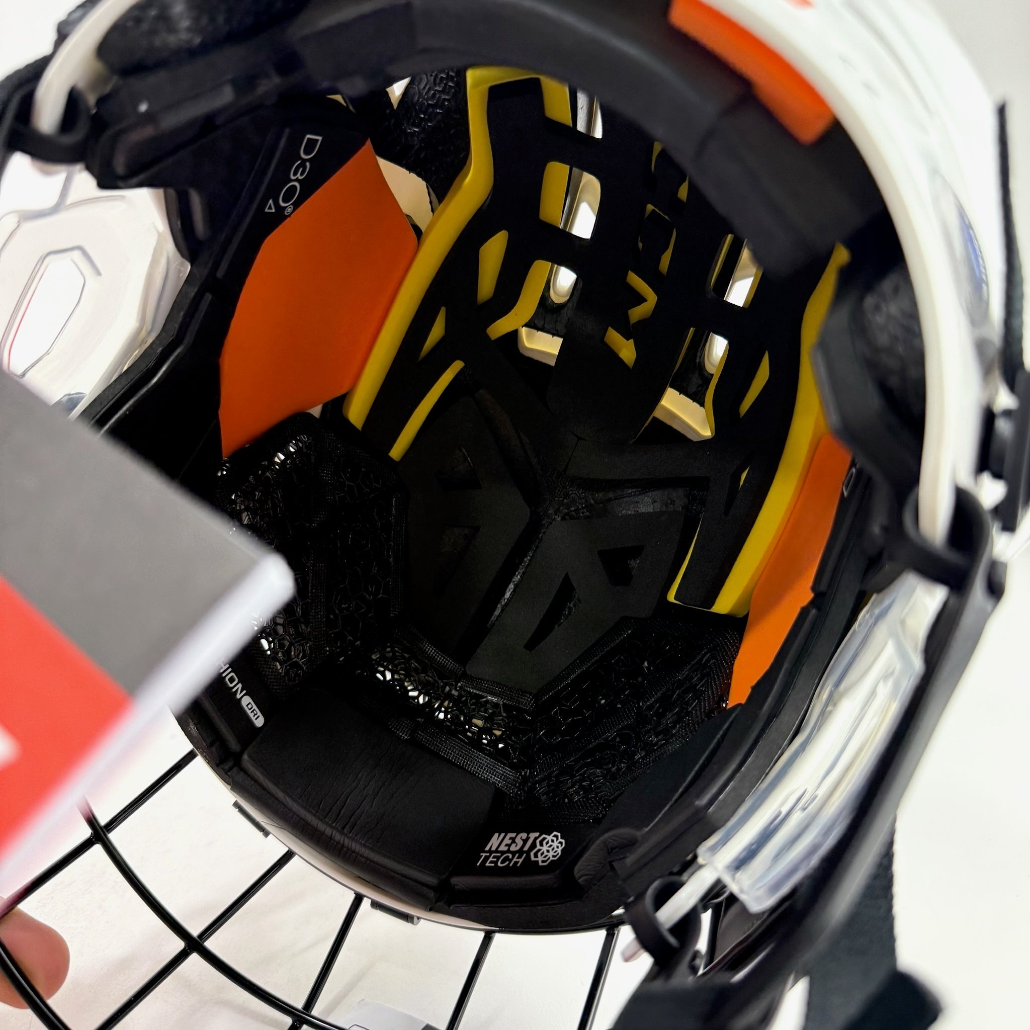 New White CCM Tacks 720 Combo | Large - Top Flight Hockey