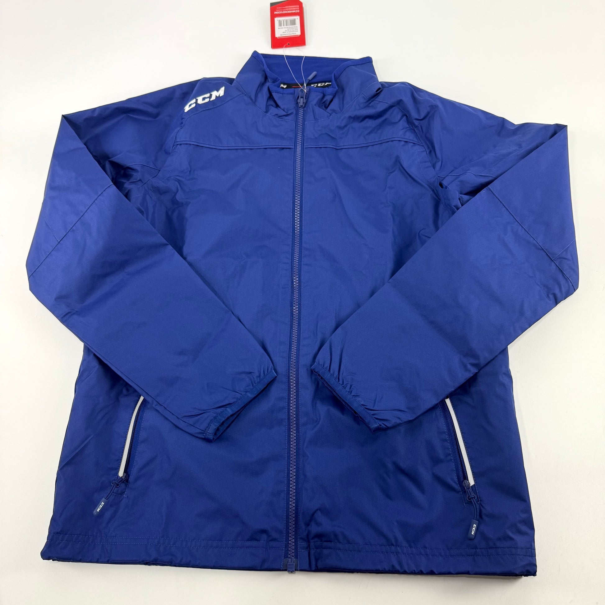 New Royal Blue CCM Youth Light Weight Rink Suit Jacket | Youth XL | #888600282312 - Top Flight Hockey