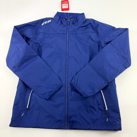 New Royal Blue CCM Youth Light Weight Rink Suit Jacket | Youth XL | #888600282312 - Top Flight Hockey