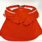 Used Blank Orange Reebok Practice Jersey | Senior XXL | Q391